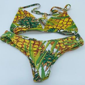 Midori pineapple Bikini M